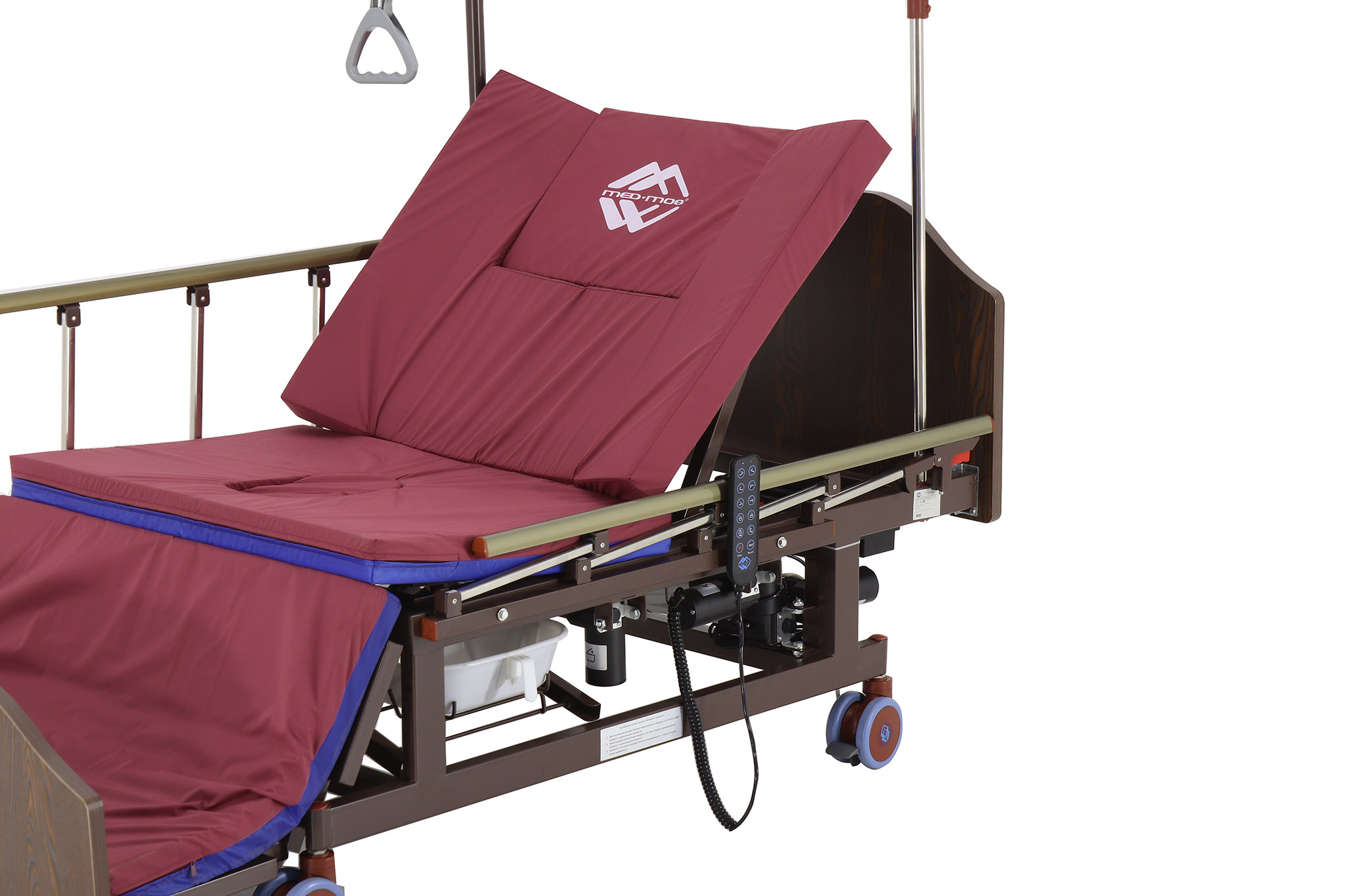 специальная кровать для лежачих больных с туалетом