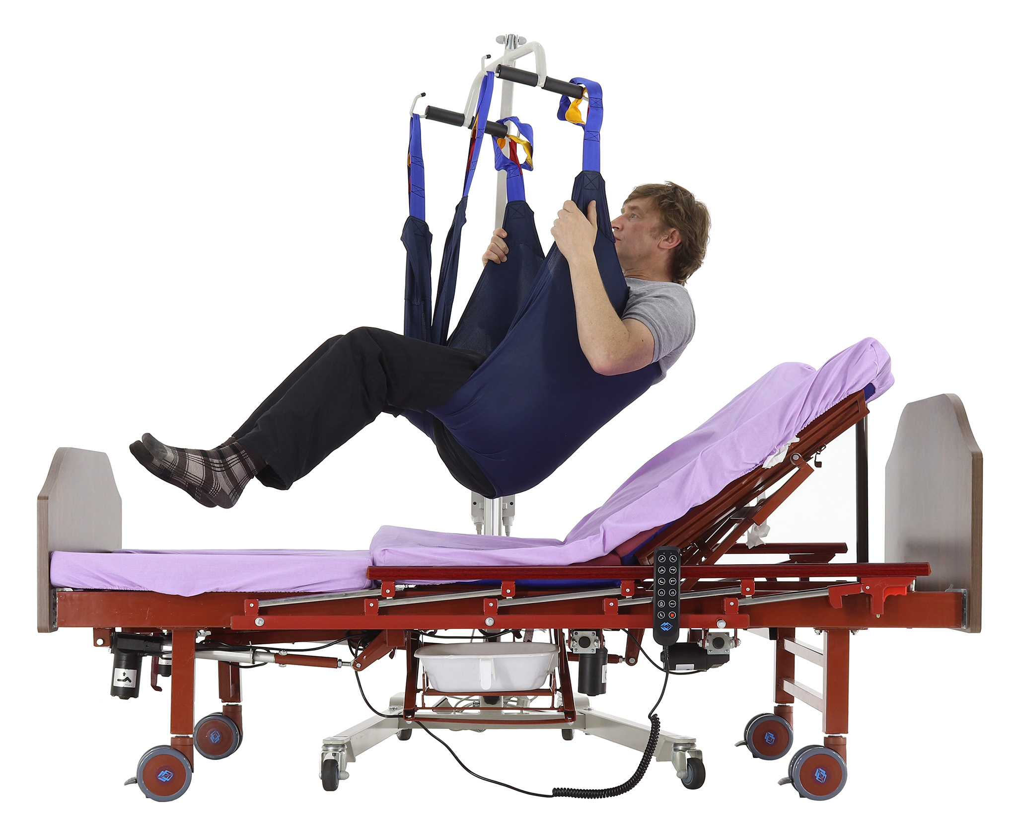 алгоритм перемещения пациента с кровати на стул